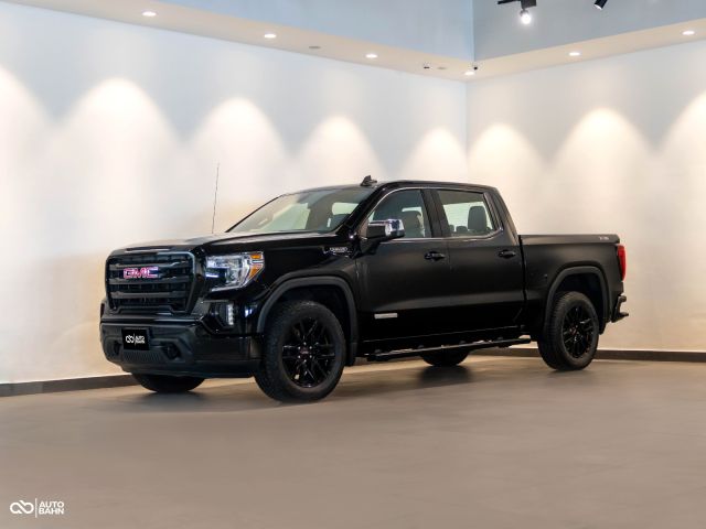 New 2022 GMC Sierra Elevation Black exterior with Grey interior at Autobahn Automotive
