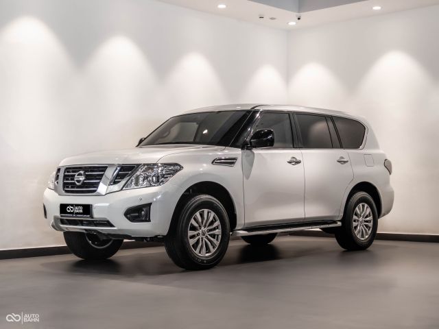 Used - Perfect Condition 2019 Nissan Patrol XE White exterior with Black interior at Autobahn Automotive