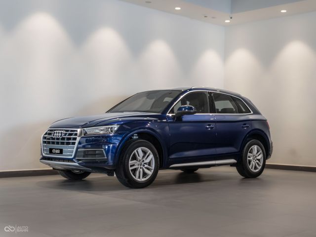 Used - Perfect Condition 2019 Audi Q5 45 TFSI Quattro Blue exterior with Brown interior at Autobahn Automotive