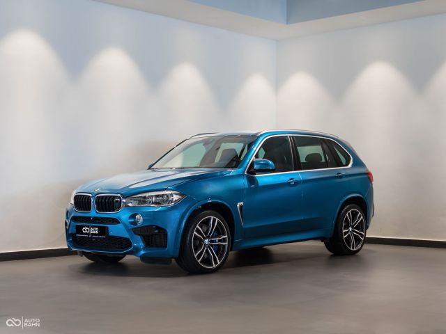 Used - Perfect Condition 2015 BMW X5 M Blue exterior with Brown interior at Autobahn Automotive