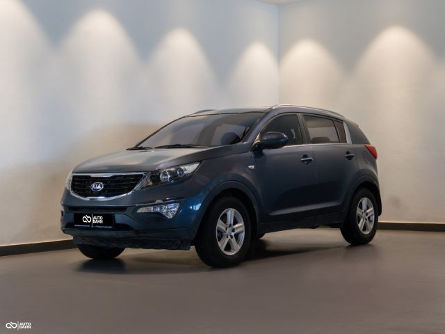 Used 2016 Kia Sportage Blue exterior with Black interior at Autobahn Automotive