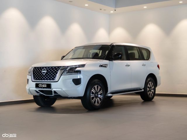 Used - Perfect Condition 2022 Nissan Patrol XE White exterior with Black interior at Autobahn Automotive