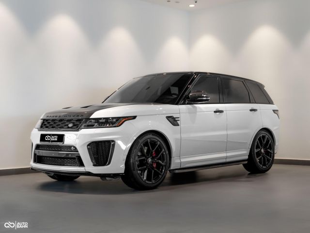 Used - Perfect Condition 2019 Range Rover SVR White exterior with Red and Black interior at Autobahn Automotive