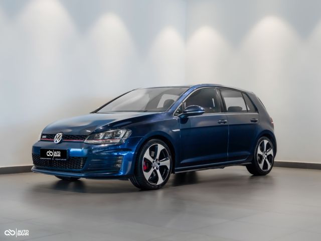 Used - Perfect Condition 2014 Volkswagen Golf GTI Blue exterior with Black interior at Autobahn Automotive