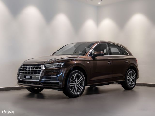 Used - Perfect Condition 2018 Audi Q5 45 TFSI Quattro S-Line Brown exterior with Brown interior at Autobahn Automotive