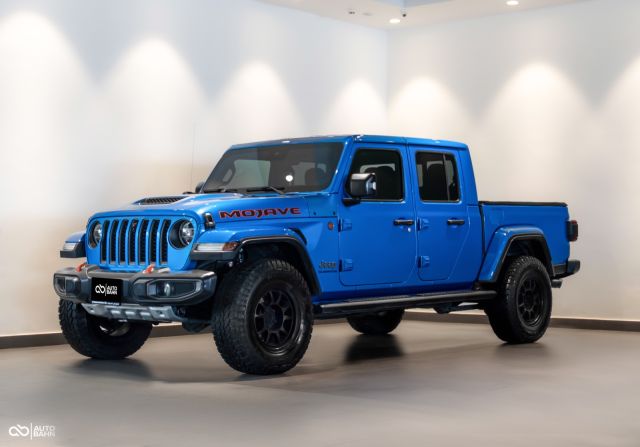 Used - Perfect Condition 2021 Jeep Wrangler Gladiator Sand Runner Blue exterior with Black interior at Autobahn Automotive