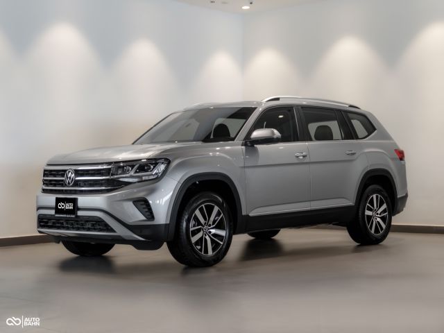 New 2023 Volkswagen Teramont 4Motion Silver exterior with Brown interior at Autobahn Automotive