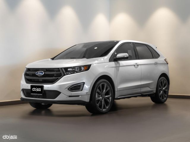 Used - Perfect Condition 2017 Ford Edge Sport White exterior with Black interior at Autobahn Automotive