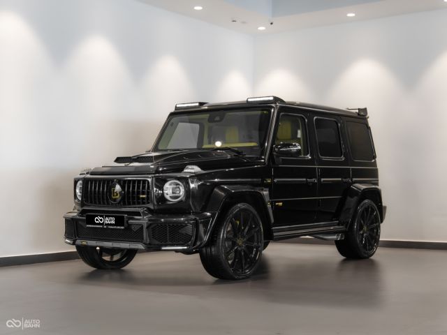 Used - Perfect Condition 2020 Mercedes-Benz G700 Brabus Black exterior with Yellow interior at Autobahn Automotive