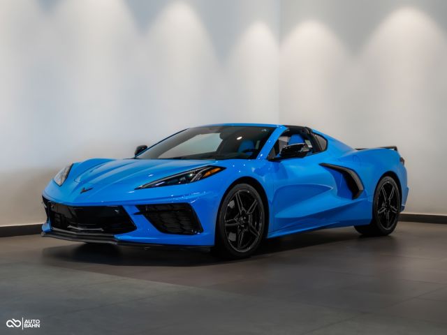 Used - Perfect Condition 2021 Chevrolet Corvette Stingray Blue exterior with Blue interior at Autobahn Automotive