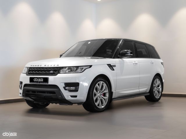 Used - Perfect Condition 2014 Range Rover Sport Autobiography White exterior with Brown and Black interior at Autobahn Automotive