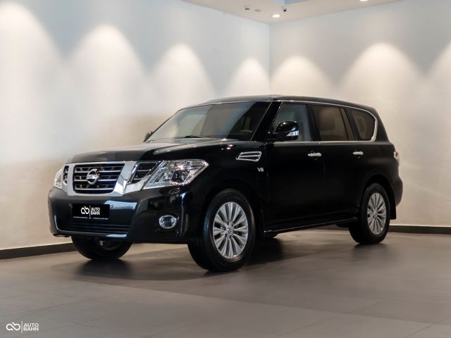 Used - Perfect Condition 2017 Nissan Patrol Titanium Black exterior with Beige interior at Autobahn Automotive