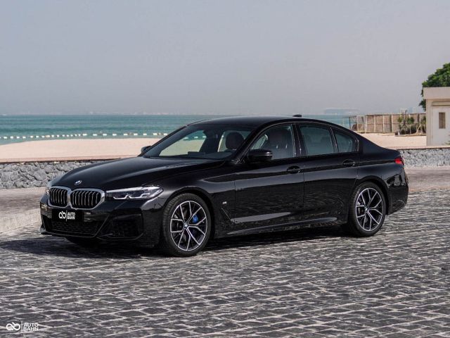 Used - Perfect Condition 2022 BMW 540i Black exterior with Beige interior at Autobahn Automotive