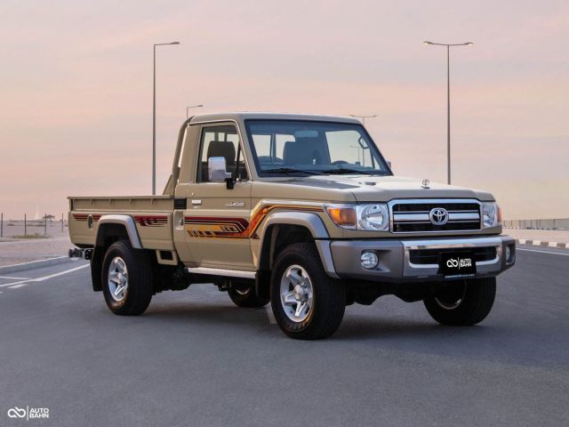 New 2022 Toyota Land Cruiser LX Beige exterior with Beige interior at Autobahn Automotive