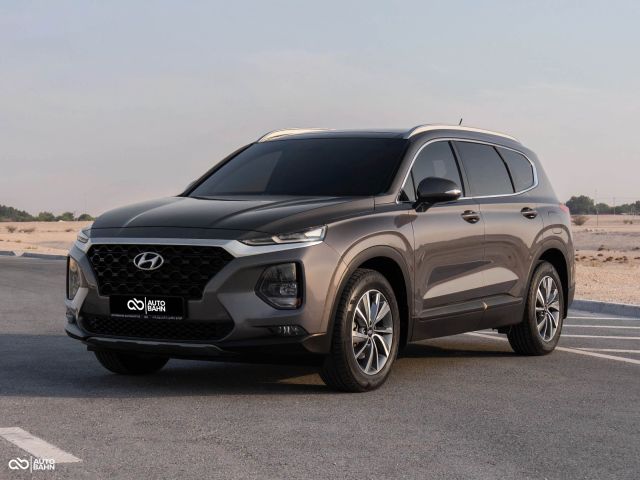 Used - Perfect Condition 2019 Hyundai Santa Fe 7 Seater Grey exterior with White interior at Autobahn Automotive