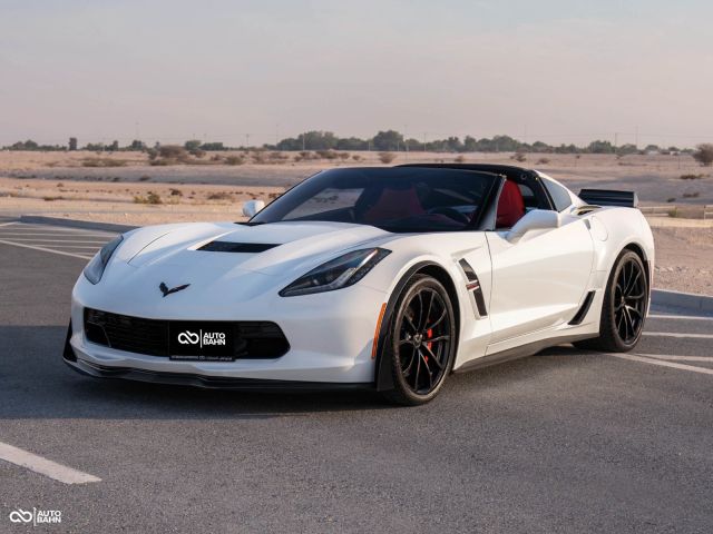 Used - Perfect Condition 2017 Chevrolet Corvette Grand Sport V8 White exterior with Red interior at Autobahn Automotive