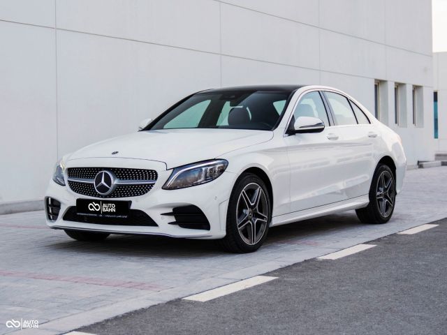 Used - Perfect Condition 2019 Mercedes-Benz C Class 200 White exterior with Beige interior at Autobahn Automotive