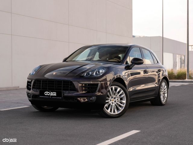 Used - Perfect Condition 2015 Porsche Macan S Brown exterior with Beige interior at Autobahn Automotive