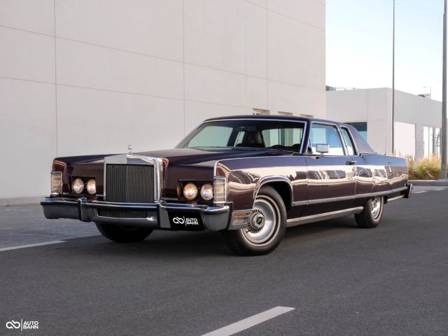 Used - Perfect Condition 1977 Lincoln Continental Classic Maroon exterior with Brown interior at Autobahn Automotive