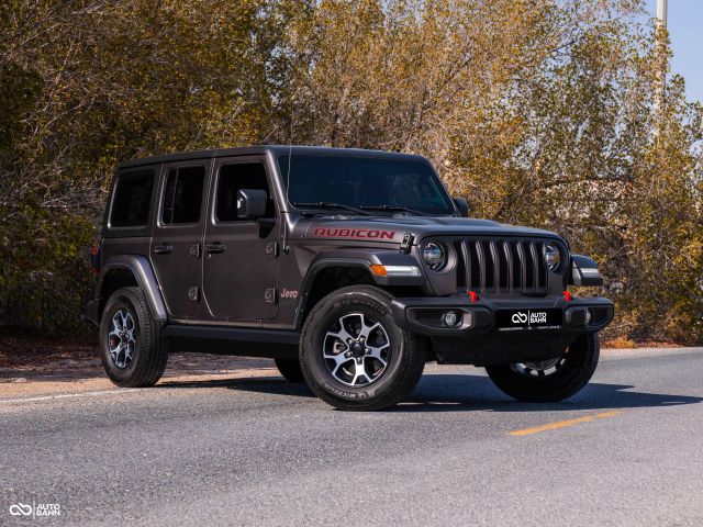 Used - Perfect Condition 2021 Jeep Wrangler Rubicon Grey exterior with Black interior at Autobahn Automotive