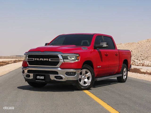 Used - Perfect Condition 2021 Dodge RAM BIG HORN Red exterior with Black interior at Autobahn Automotive