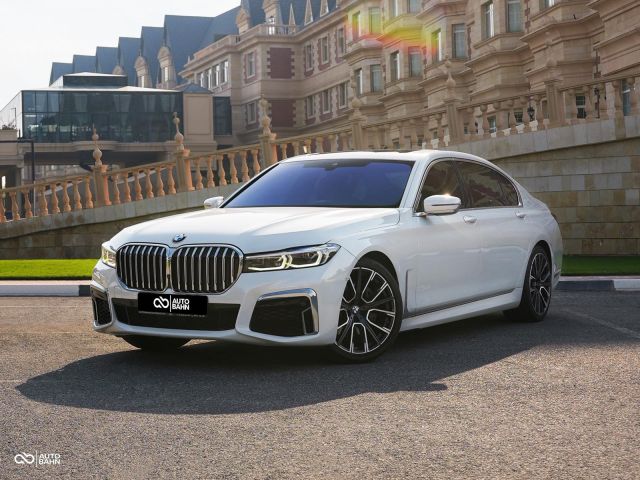 Used - Perfect Condition 2021 BMW 7 Series 740 i White exterior with Beige interior at Autobahn Automotive