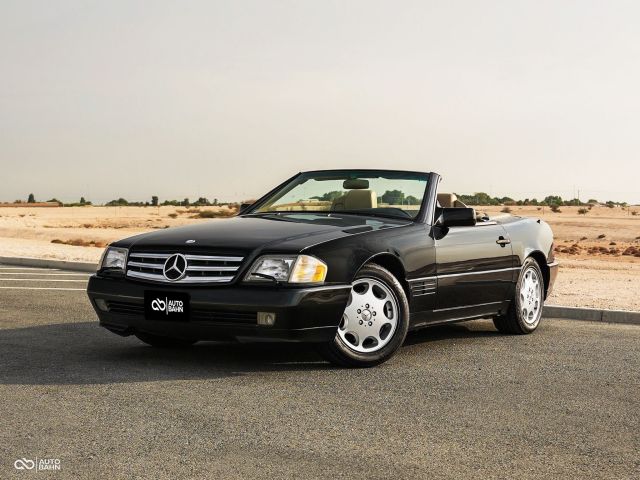 Used - Perfect Condition 1995 Mercedes-Benz SL 500 Black exterior with Beige interior at Autobahn Automotive