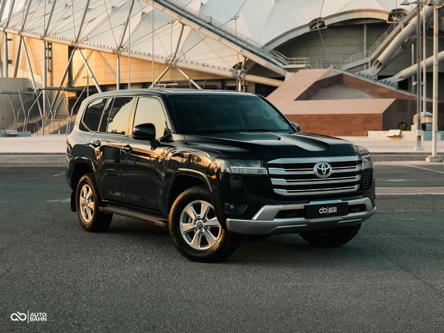 Used - Perfect Condition 2022 Toyota Land Cruiser GXR Twin Turbo Black exterior with Beige interior at Autobahn Automotive