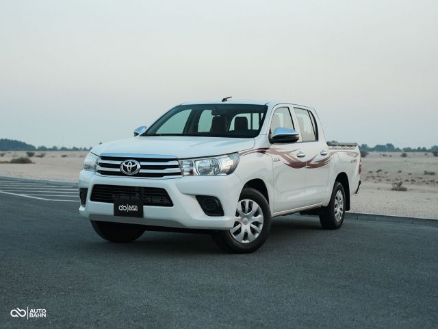 Used - Perfect Condition 2022 Toyota Hilux 4*2 Standrad White exterior with Maroon interior at Autobahn Automotive