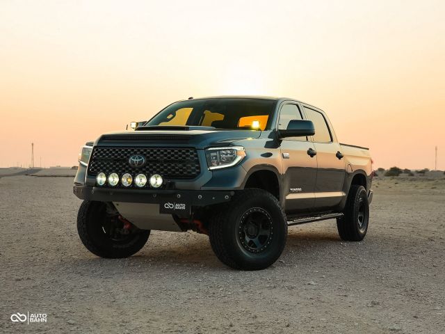 Used - Perfect Condition 2018 Toyota Tundra TRD Grey exterior with Black interior at Autobahn Automotive