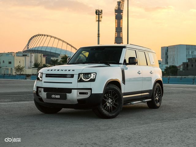 Used - Perfect Condition 2021 Land Rover Defender 110 White exterior with Beige interior at Autobahn Automotive