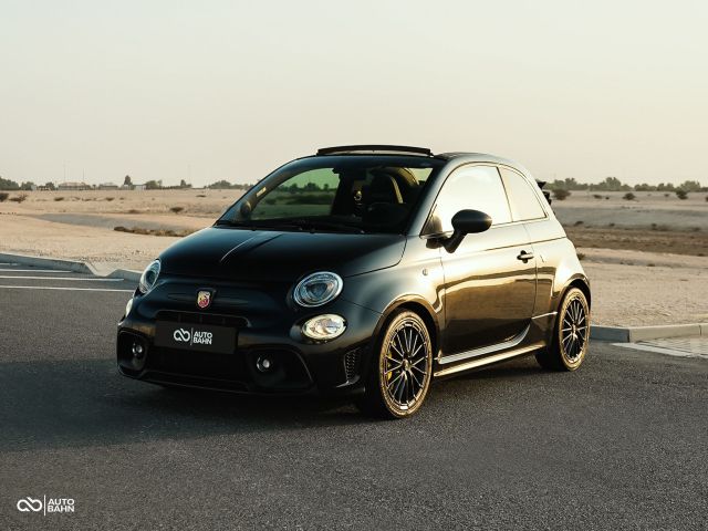 Used - Perfect Condition 2023 Abarth 695 Black exterior with Black interior at Autobahn Automotive