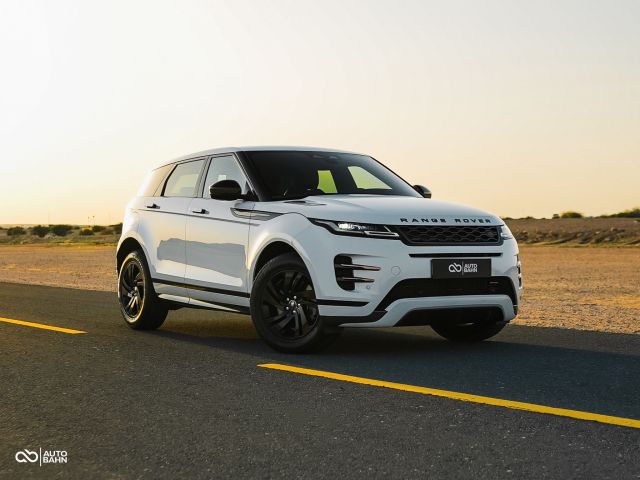 Used - Perfect Condition 2023 Land Rover Evoque R-Dynamic S White exterior with Grey and Black interior at Autobahn Automotive