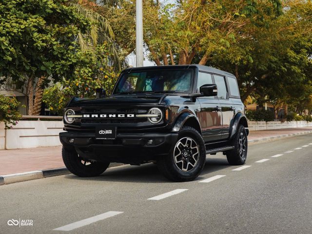 Used - Perfect Condition 2021 Ford Bronco Outer Banks Black exterior with Brown and Black interior at Autobahn Automotive