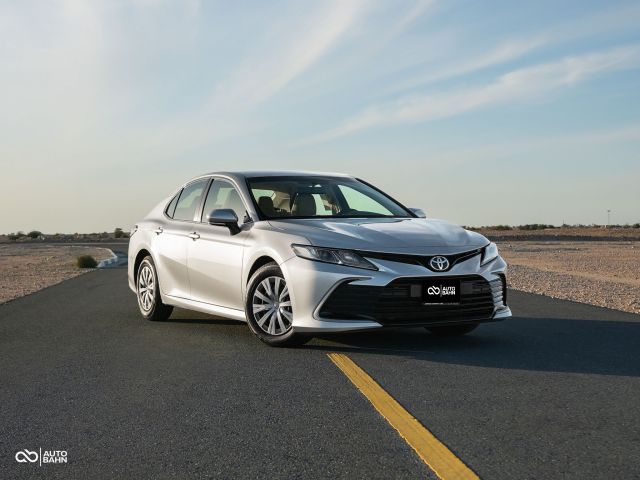 Used - Perfect Condition 2024 Toyota Camry LE Silver exterior with Beige interior at Autobahn Automotive