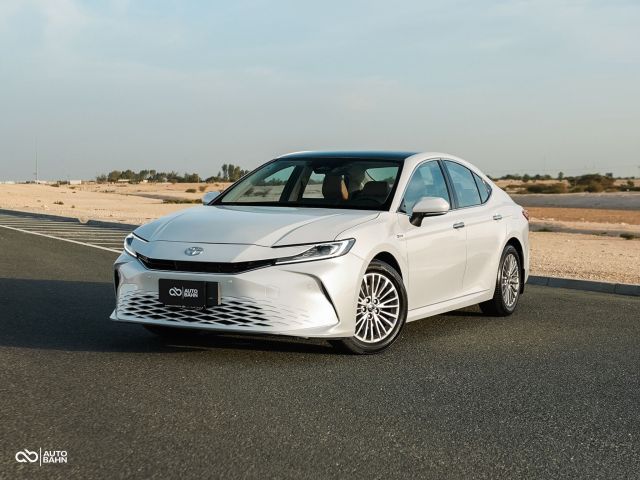 Used - Perfect Condition 2024 Toyota Camry Hybrid White exterior with Brown interior at Autobahn Automotive