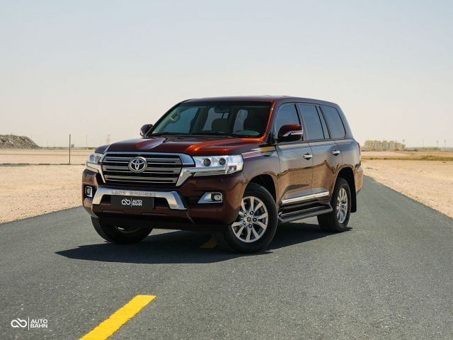 Used - Perfect Condition 2016 Toyota Land Cruiser GXR Maroon exterior with Beige interior at Autobahn Automotive
