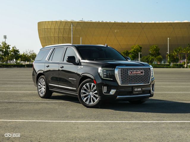 Used - Perfect Condition 2023 GMC Yukon Denali Black exterior with Beige interior at Autobahn Automotive