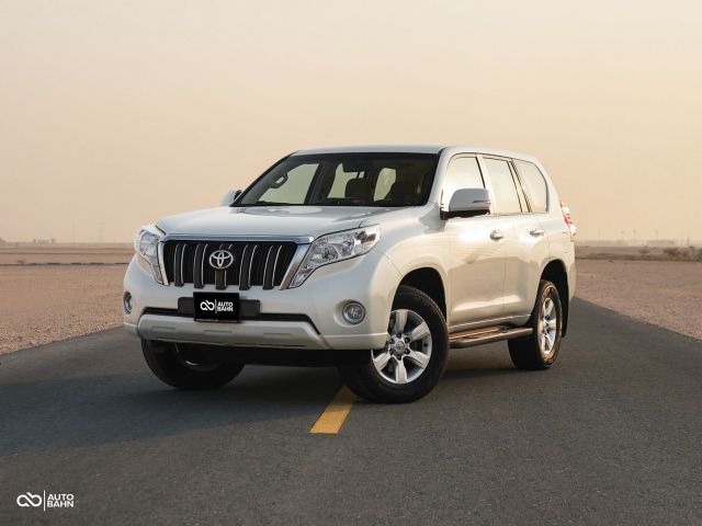 Used - Perfect Condition 2015 Toyota Prado TXL White exterior with Beige interior at Autobahn Automotive