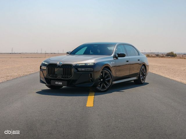 Used - Perfect Condition 2024 BMW 740 Li Black exterior with Maroon interior at Autobahn Automotive